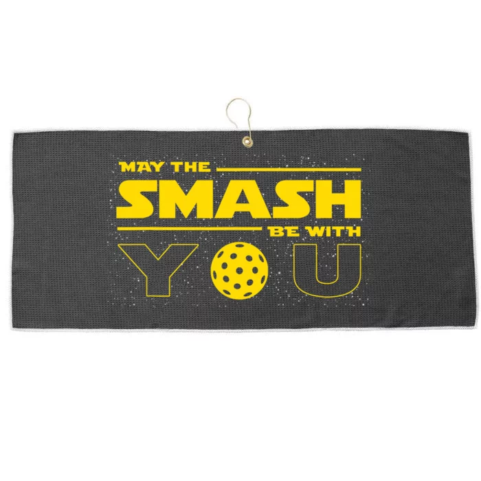 Funny Pickleball Pun For Pickleball Players Large Microfiber Waffle Golf Towel