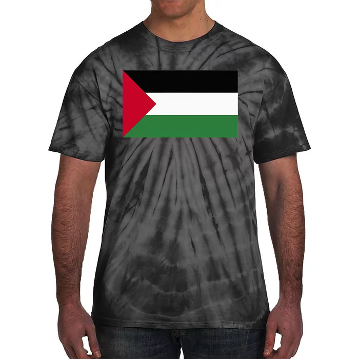 Free Palestine Palestine Flag Tie-Dye T-Shirt