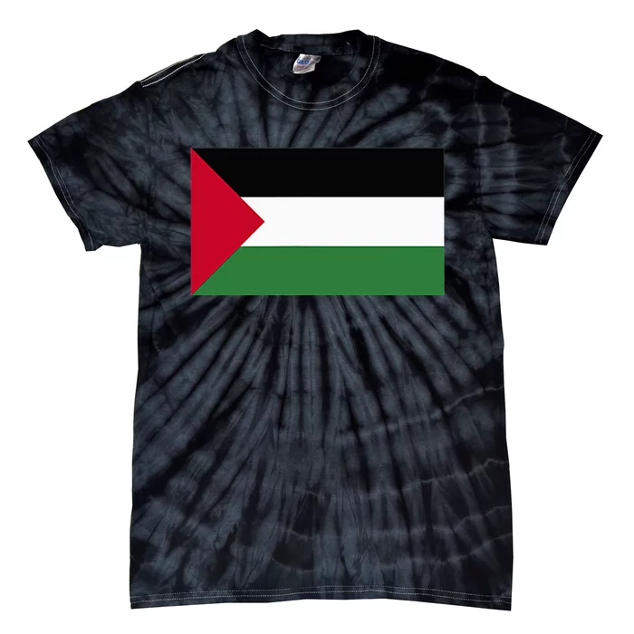 Free Palestine Palestine Flag Tie-Dye T-Shirt