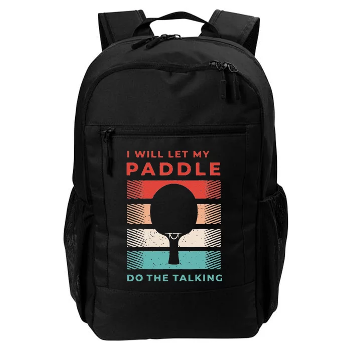 Funny Ping Pong Gift And Table Tennis Gifts For Ping Pongs Gift Cute Daily Commute Backpack