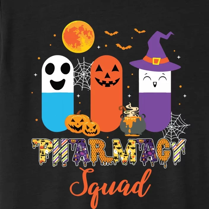 Funny Pills Pharmacy Pharmacist Squad Halloween Costume ChromaSoft Performance T-Shirt