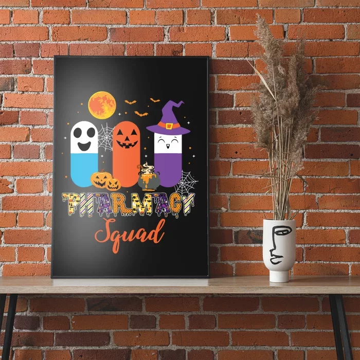 Funny Pills Pharmacy Pharmacist Squad Halloween Costume Poster