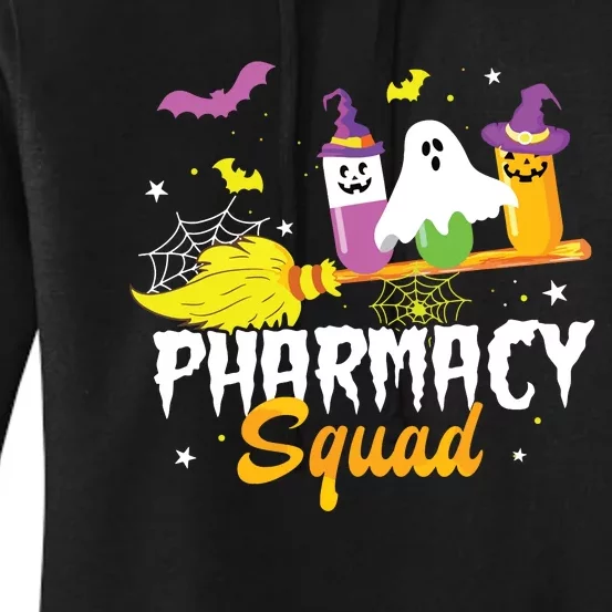 Funny Pills Pharmacy Squad Pharmacist Technician Halloween Women's Pullover Hoodie