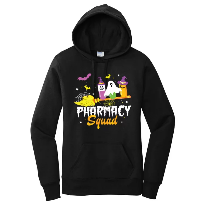 Funny Pills Pharmacy Squad Pharmacist Technician Halloween Women's Pullover Hoodie