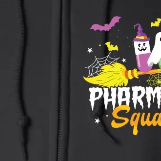 Funny Pills Pharmacy Squad Pharmacist Technician Halloween Full Zip Hoodie