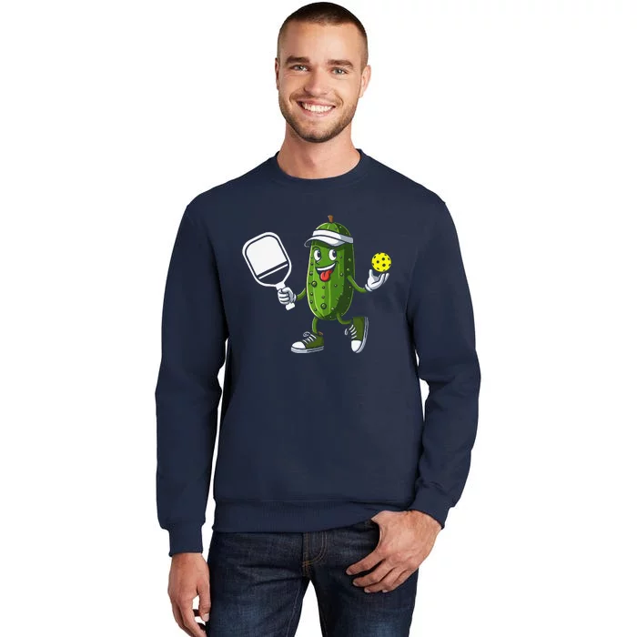 Funny Pickleball Pickle Ball Paddleball Loverx Tall Sweatshirt