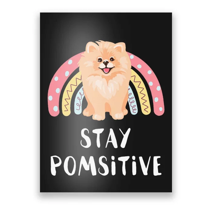 Funny Pom Pomeranian Lover Gift Poster