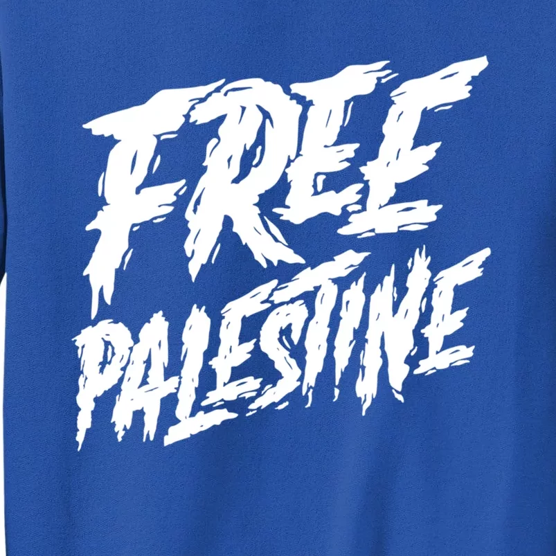 Free Palestine Protest Support For Gaza And Jerusalem Gift Meaningful Gift Sweatshirt