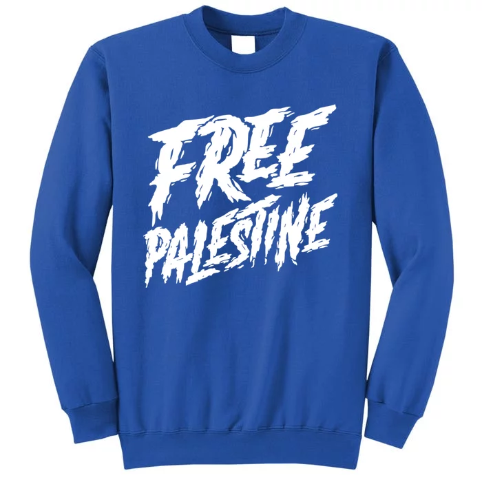 Free Palestine Protest Support For Gaza And Jerusalem Gift Meaningful Gift Sweatshirt