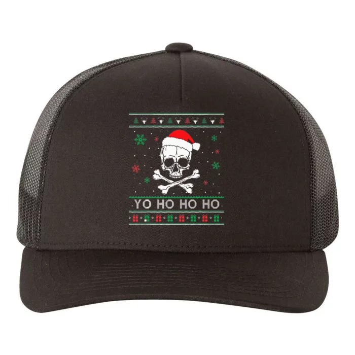 Festive Pirate Pajamas for a Hilarious Christmas Yupoong Adult 5-Panel Trucker Hat