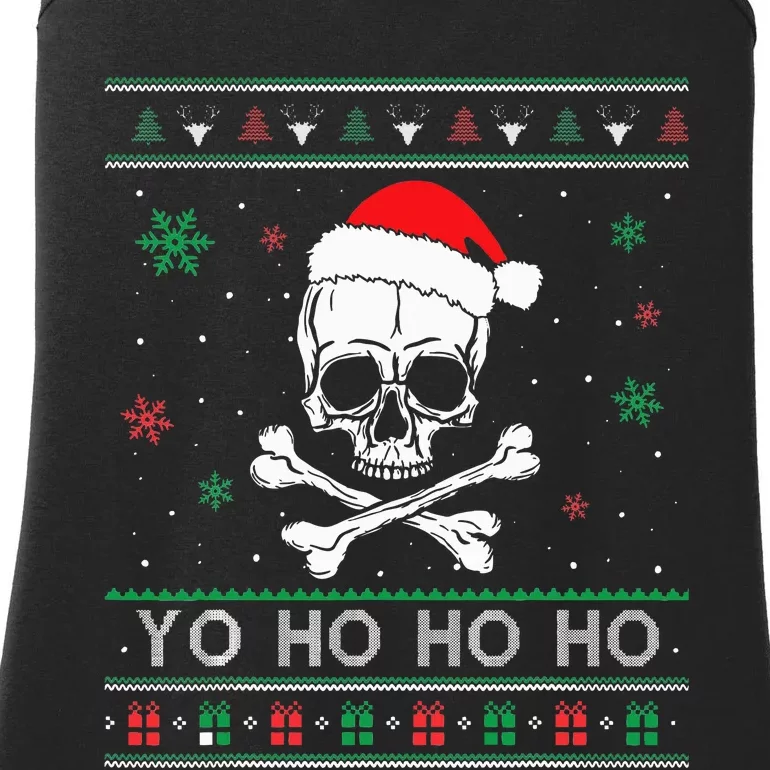 Festive Pirate Pajamas for a Hilarious Christmas Ladies Essential Tank