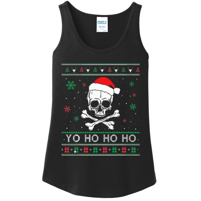 Festive Pirate Pajamas for a Hilarious Christmas Ladies Essential Tank