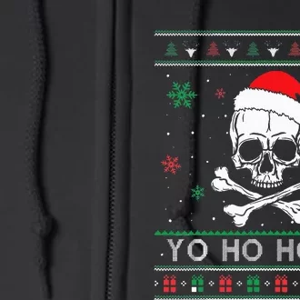 Festive Pirate Pajamas for a Hilarious Christmas Full Zip Hoodie