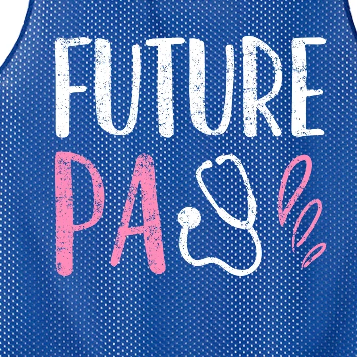 Future Pa Physician Assistant Student Vintage Meaningful Gift Mesh Reversible Basketball Jersey Tank