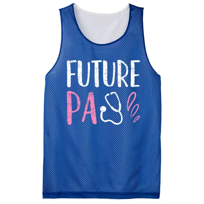 Future Pa Physician Assistant Student Vintage Meaningful Gift Mesh Reversible Basketball Jersey Tank