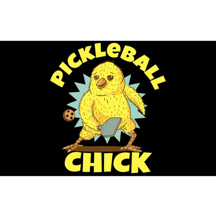 Funny Pickleball Pickleball Chick Player Loves To Play Bumper Sticker