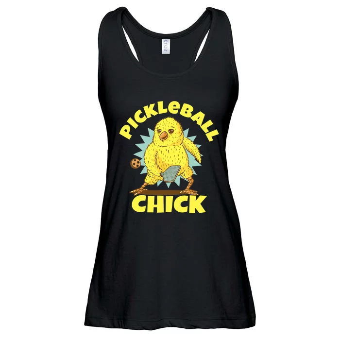 Funny Pickleball Pickleball Chick Player Loves To Play Ladies Essential Flowy Tank