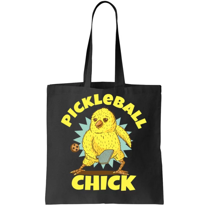 Funny Pickleball Pickleball Chick Player Loves To Play Tote Bag