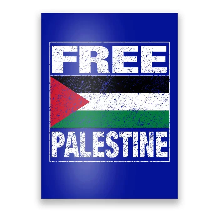 Free Palestine Palestine Flag I Love Palestine Gaza Gift Poster