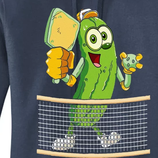 Funny Pickleball Player Pickle Ball Lover Women's Pullover Hoodie