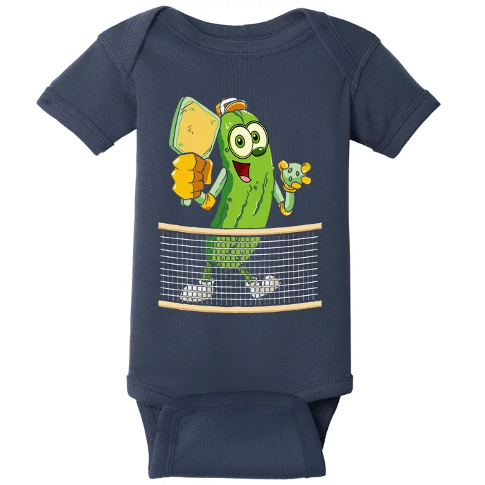 Funny Pickleball Player Pickle Ball Lover Baby Bodysuit