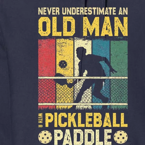 Funny Pickleball Player Pickle Ball Lover Premium Hoodie