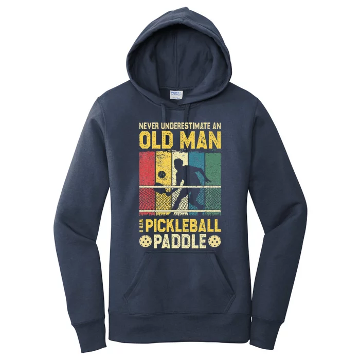 Funny Pickleball Player Pickle Ball Lover Women's Pullover Hoodie