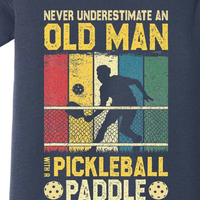 Funny Pickleball Player Pickle Ball Lover Baby Bodysuit