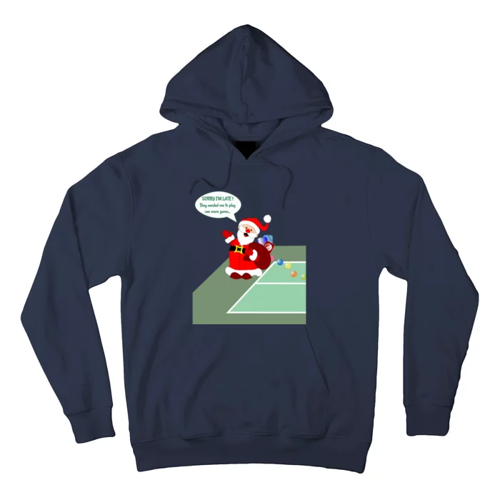 Fun Pickleball | Pickleball Santa | Pickleball Holiday | Pickleball Gift | Great Hoodie