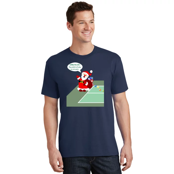 Fun Pickleball | Pickleball Santa | Pickleball Holiday | Pickleball Gift | Great T-Shirt