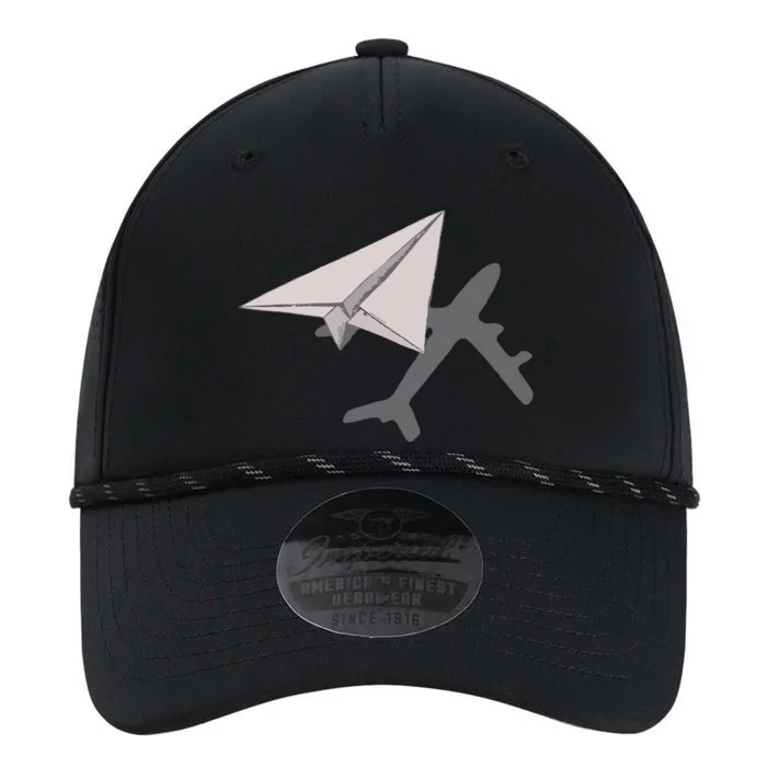 Funny Pilot Paper Airplane For COpilots Performance The Dyno Cap