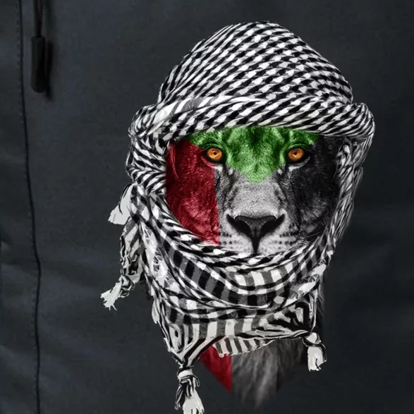 Free Palestine Palestinian Lion Gift Daily Commute Backpack