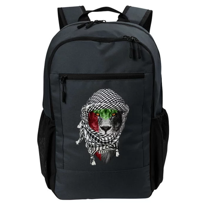 Free Palestine Palestinian Lion Gift Daily Commute Backpack