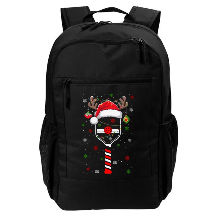 Funny Pickleball Player Christmas Holiday Reindeer Xmas Daily Commute Backpack