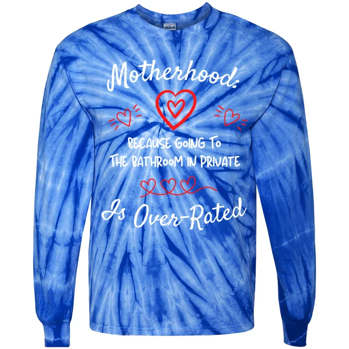 Funny Parenting Quotes Sarcastic Mom Sayings Meaningful Gift Tie-Dye Long Sleeve Shirt