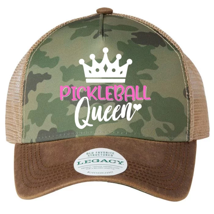 Funny Pickleball Queen Graphic Pickleball Player Gift Legacy Tie Dye Trucker Hat