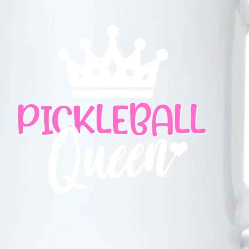 Funny Pickleball Queen Graphic Pickleball Player Gift Black Color Changing Mug