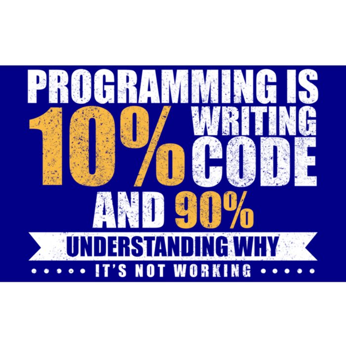 Funny Programming Quote Gift Programmer Software Developer Gift Bumper Sticker