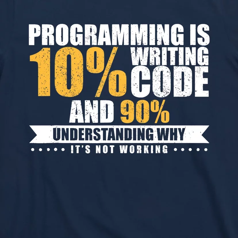 Funny Programming Quote Gift Programmer Software Developer T-Shirt