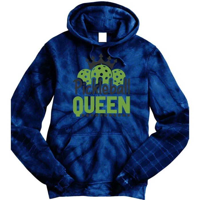 Funny Pickleball Queen Gift For Player Team Sport Tie Dye Hoodie