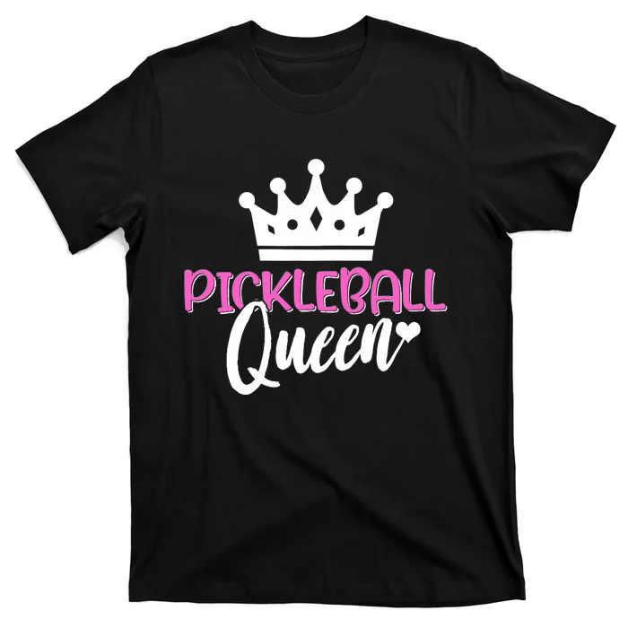 Funny Pickleball Queen Graphic For Wo Pickleball Player T-Shirt