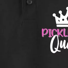 Funny Pickleball Queen Graphic For Wo Pickleball Player Dry Zone Grid Performance Polo