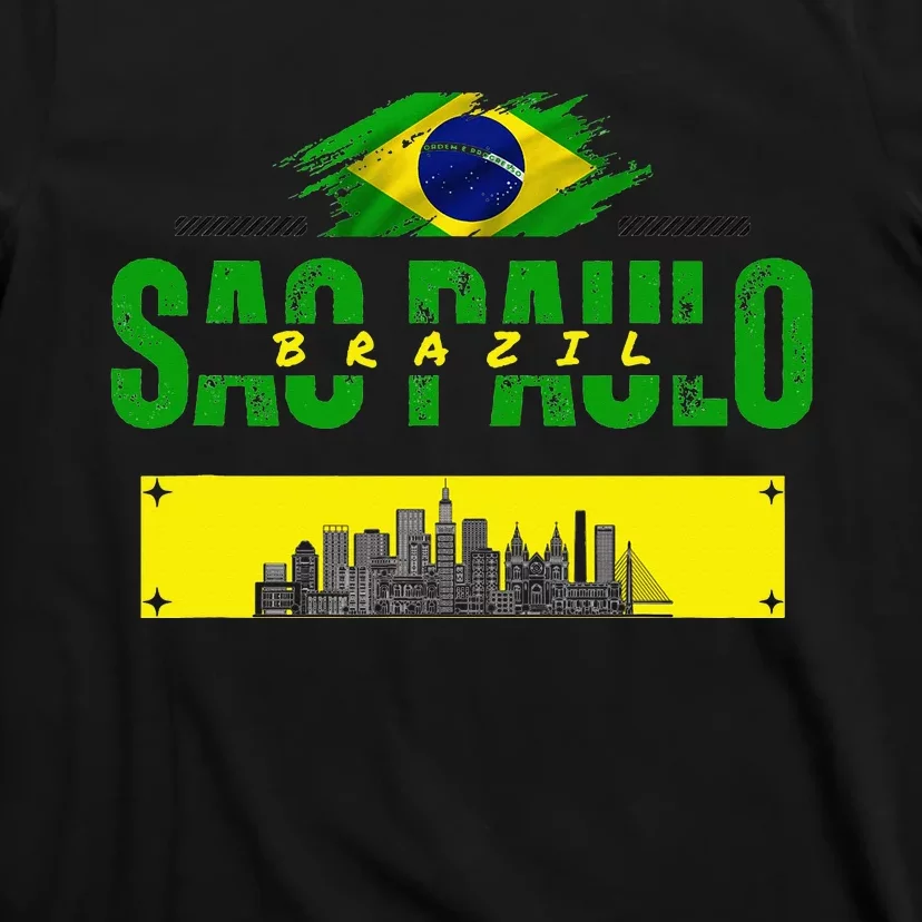 Funnysao Paulo Quote Custom Sao Paulo Brasil T-Shirt