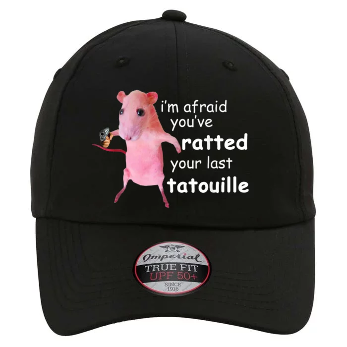 Funny Pink Rat Im Afraid Youve Ratted Your Last Tatouille The Original Performance Cap