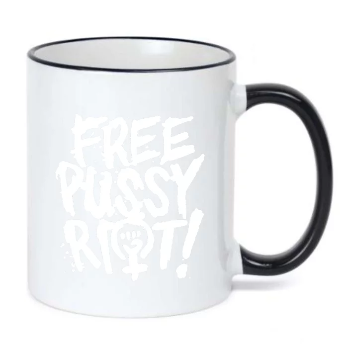 Free Pussy Riot Black Color Changing Mug