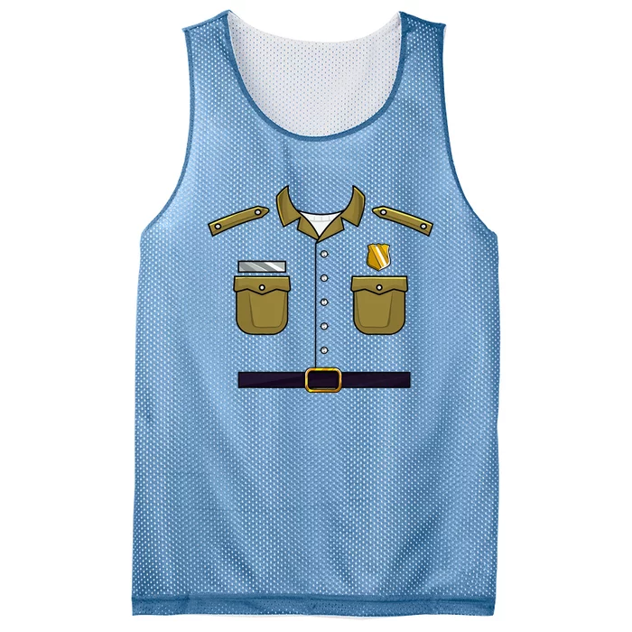 Forest Park Ranger Easy Lazy Funny Halloween Mesh Reversible Basketball Jersey Tank