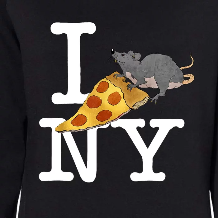 Funny Pizza Rat Ronic Womens California Wash Sweatshirt