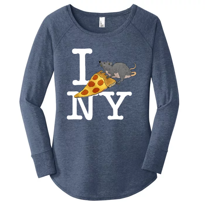 Funny Pizza Rat Ronic Women's Perfect Tri Tunic Long Sleeve Shirt