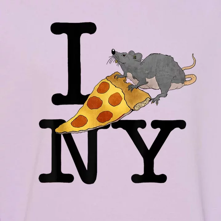 Funny Pizza Rat Ronic Garment-Dyed Sweatshirt