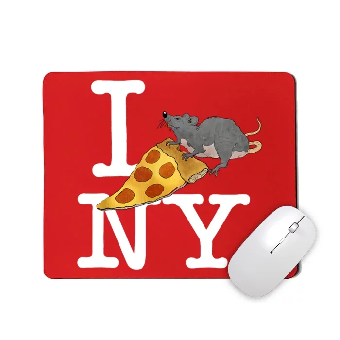 Funny Pizza Rat Ronic Mousepad